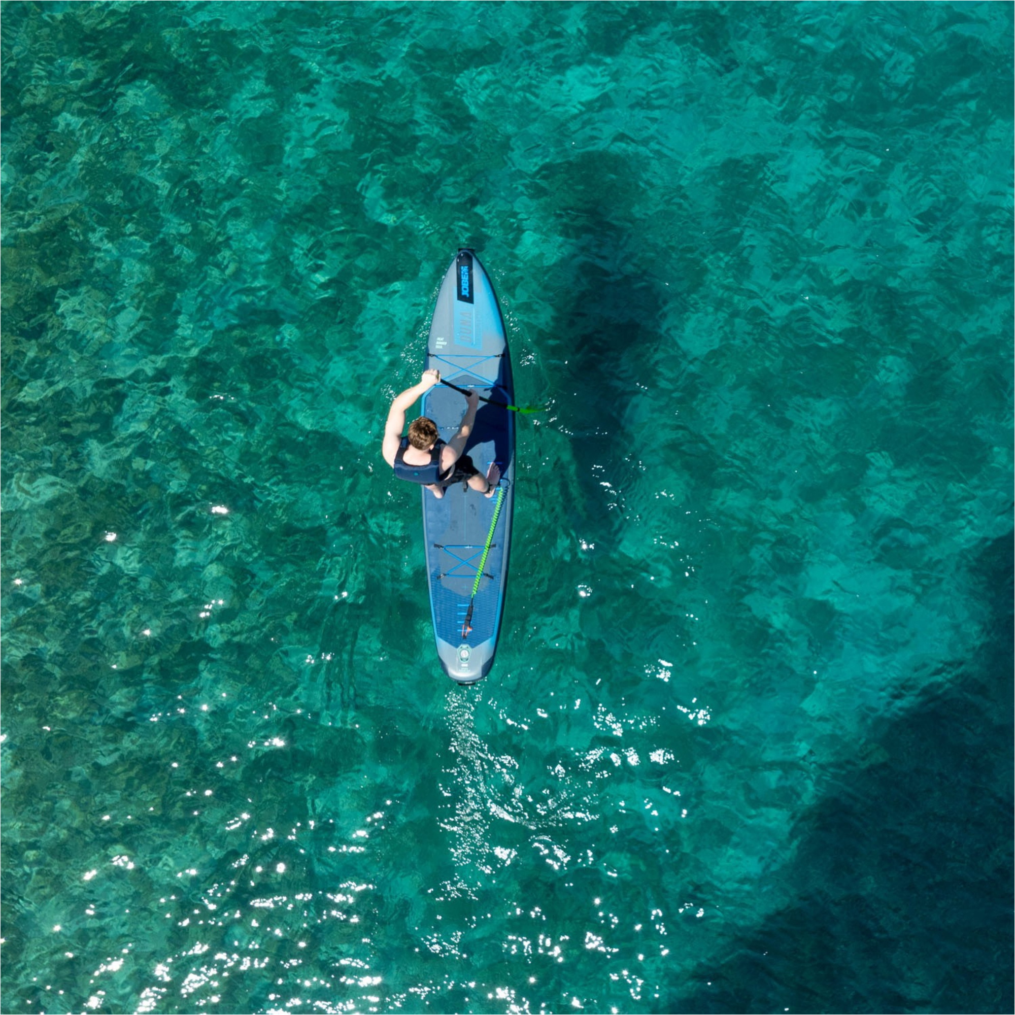 2026 Jobe Aero Duna 11'6 SUP Board Paket 486425006 - Blue
